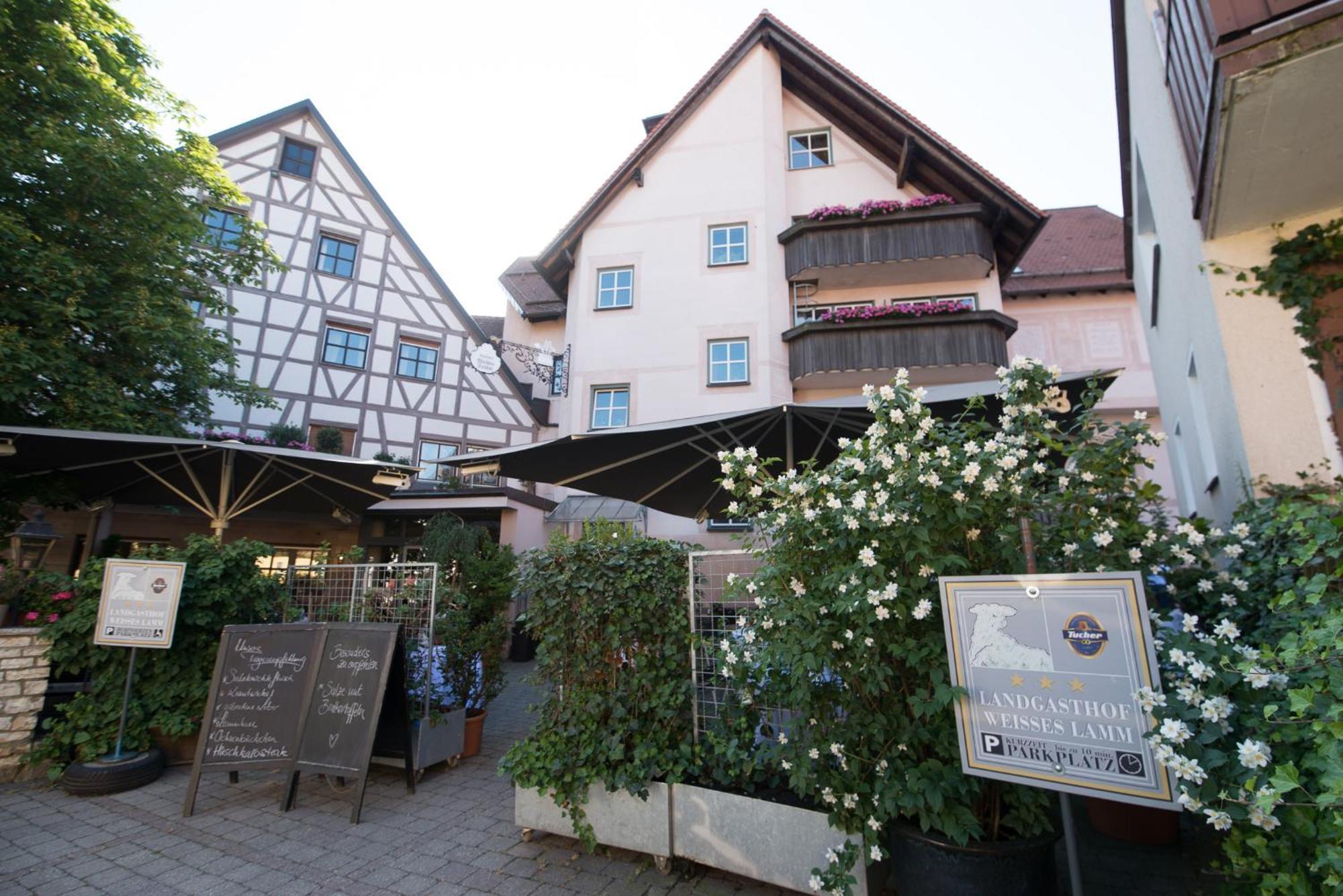 Landgasthof Weisses Lamm Engelthal Buitenkant foto